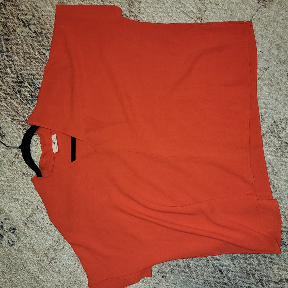 Eileen Fisher Orange Top